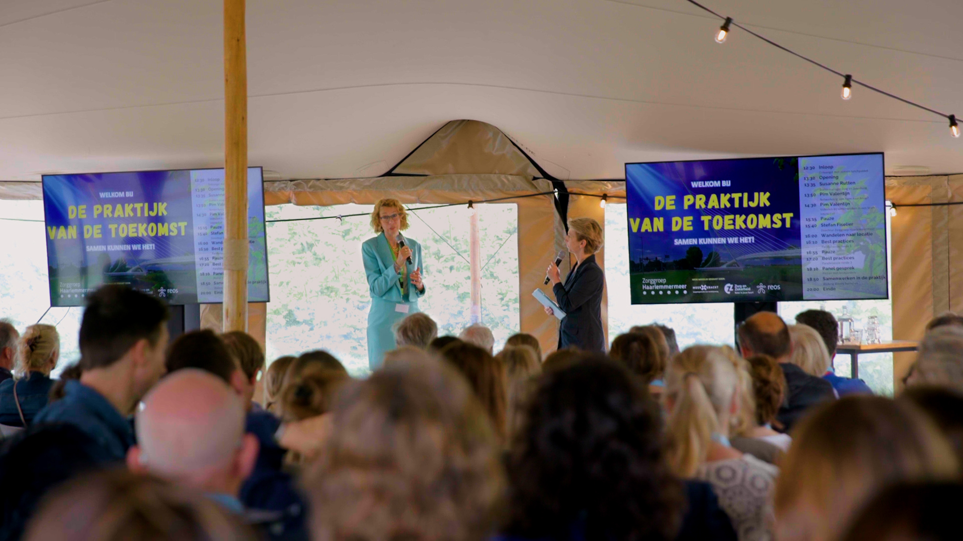 Tijdens de inspirerende conferentie de Praktijk van de Toekomst draaide het om de toekomst van de zorg in regio Haarlemmermeer. Zorgprofessionals en bestuurders uit de eerste lijn, de VVT, het sociale domein, de zorgverzekeraar en de gemeente sloegen de handen ineen en gingen concreet aan de slag in een informele, gezellige, maar ook zeker doelgerichte setting.