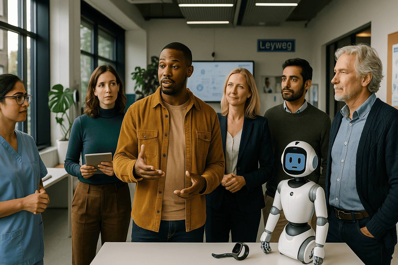 De Zorginnovatiehub is een plek waar zorgtechnologie ontwikkeld, onderzocht, ervaren, onderwezen, ingezet en verspreid kan worden. Het is internationaal een uniek concept dat een fysieke plek in Den Haag Zuidwest aan de Leyweg zal hebben.